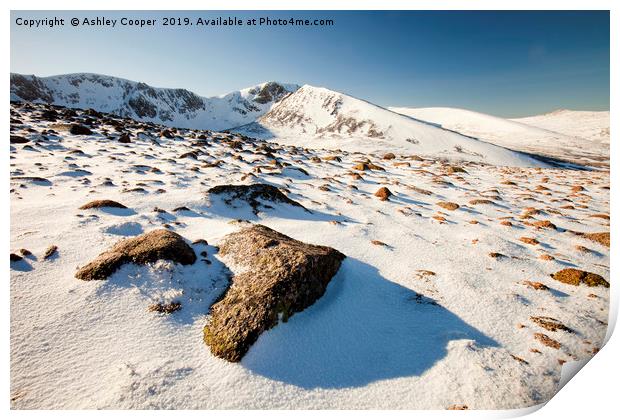 Cairngorm winter. Print by Ashley Cooper