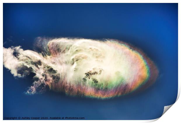 Ice cloud Print by Ashley Cooper