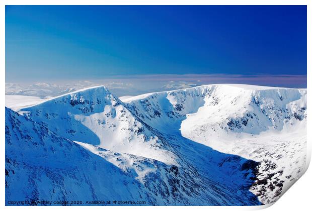 Cairn Toul Print by Ashley Cooper