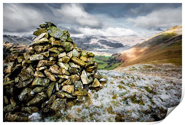 A Cairn for Ed Print by Andy Bennette