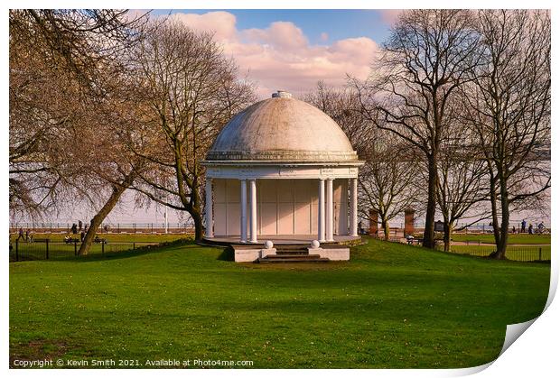 Vale Park Bandstand Print by Kevin Smith