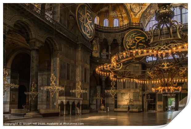 Hagia Sophia  Print by Stuart Hill