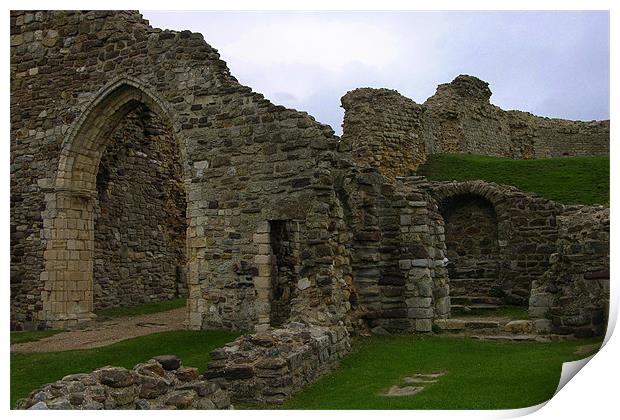 HASTINGS CASTLE Print by Ray Bacon LRPS CPAGB