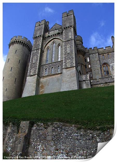 ARUNDEL CASTLE,SUSSEX Print by Ray Bacon LRPS CPAGB