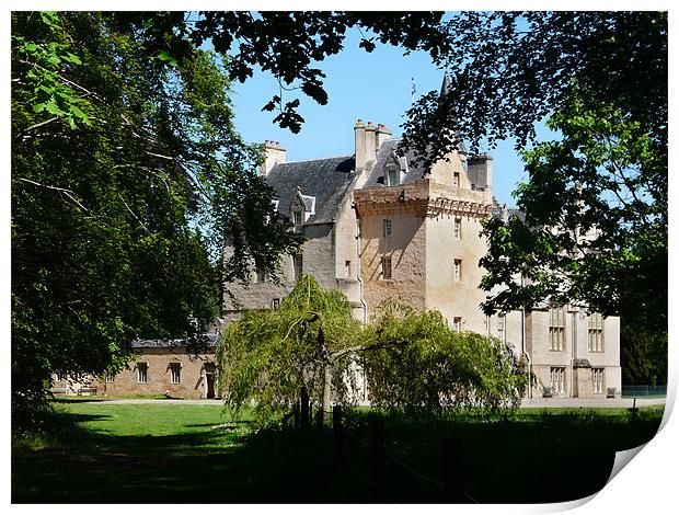 Brodie Castle Print by Pat Carroll