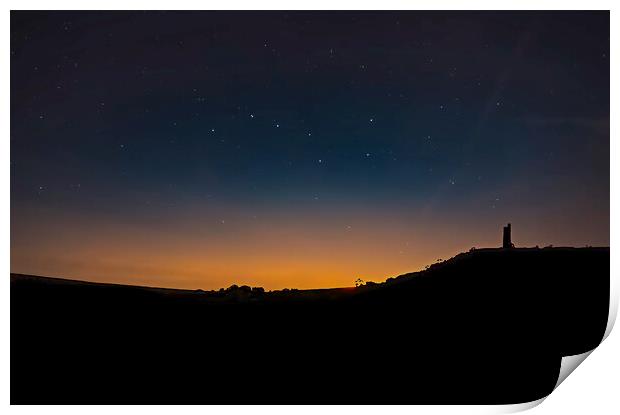 Ursa Major at Castle Hill Print by Alison Chambers
