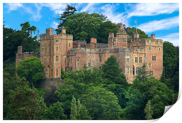 Dunster Castle Print by Alison Chambers