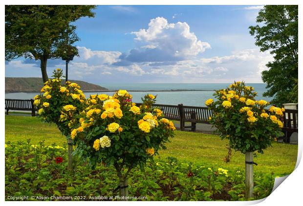 Filey  Print by Alison Chambers