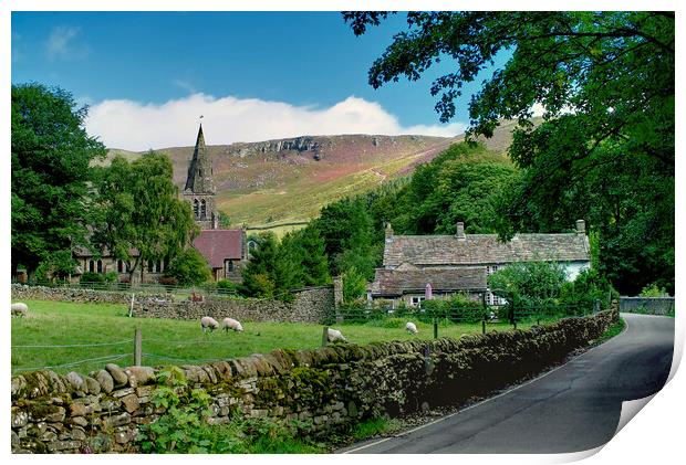 Edale Print by Alison Chambers