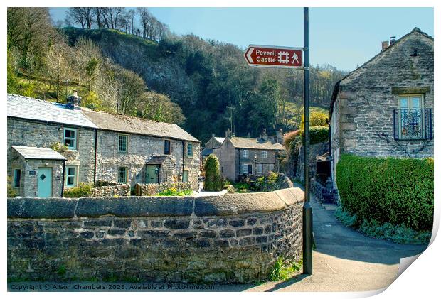 Castleton Print by Alison Chambers