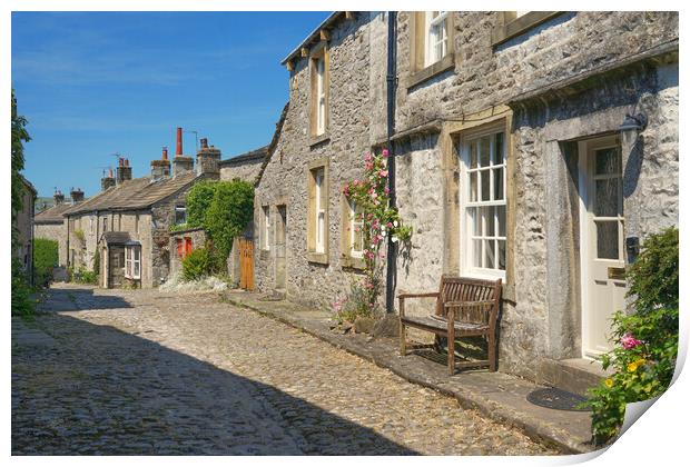 Grassington Yorkshire Dales Print by Alison Chambers