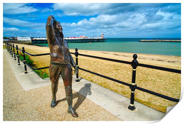 Herne Bay Print by Alison Chambers