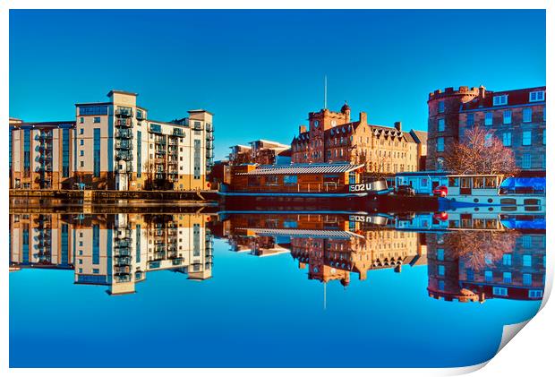 The Shore, Leith Print by Alison Chambers