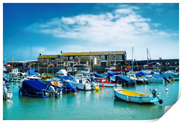 Lyme Regis Dorset Print by Alison Chambers