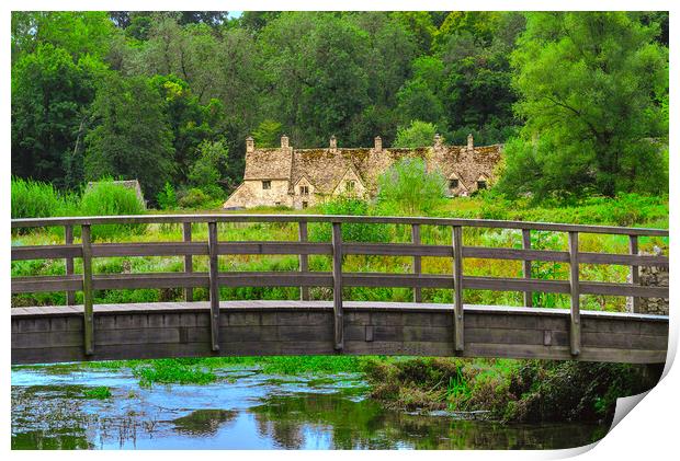 Bibury Print by Alison Chambers