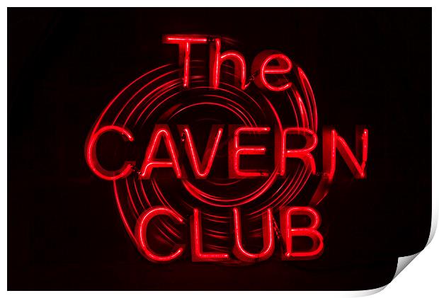 The Cavern Club Liverpool  Print by Alison Chambers