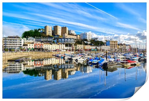 Torquay  Print by Alison Chambers