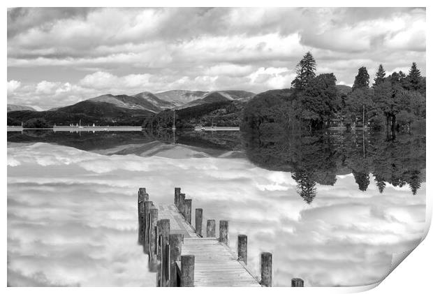Lake Windermere  Print by Alison Chambers
