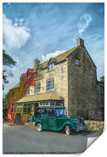 Stow-on-the-Wold Print by Alison Chambers