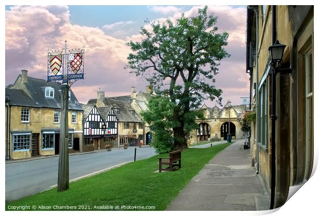 Chipping Campden Print by Alison Chambers