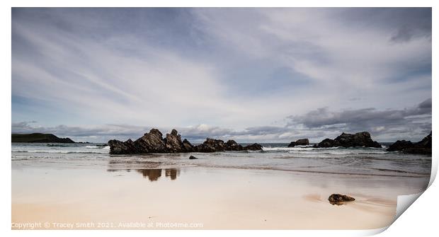The Beach at Durness - Scottish Highlands Print by Tracey Smith