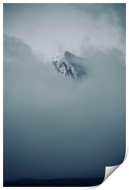 Outdoor mountain Print by Simon Johnson