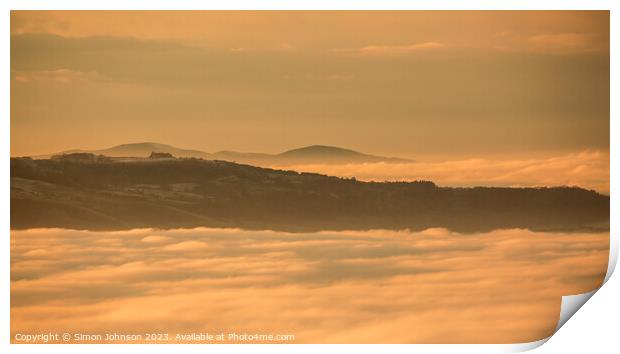 Cloud inversion  Print by Simon Johnson