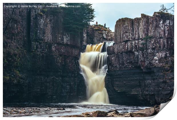 High Force Waterfall  Print by Aimie Burley