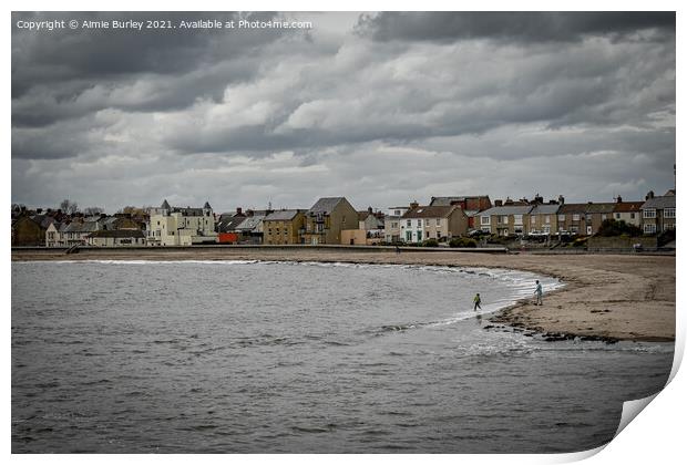 Stormy landscape  Print by Aimie Burley