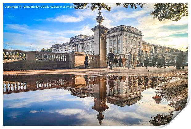 A Regal Reflection Print by Aimie Burley