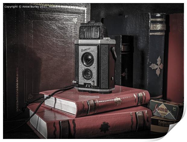 Old camera  Print by Aimie Burley