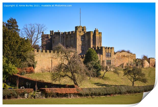 English Castle  Print by Aimie Burley