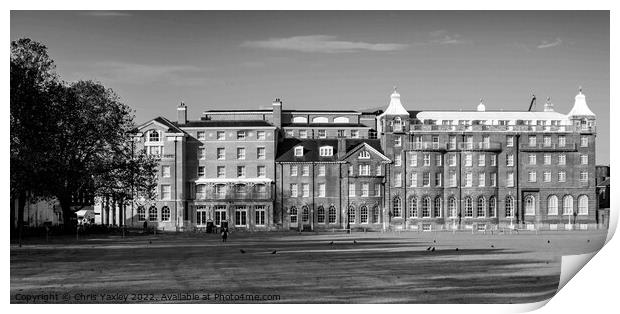 University Arms Hotel, Cambridge Print by Chris Yaxley