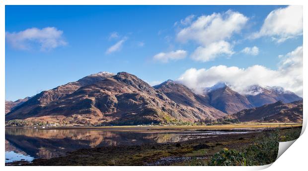 The Five Sisters of Kintail Print by Eileen Wilkinson ARPS EFIAP