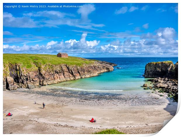 The Beach at Port Stoth   Print by Navin Mistry