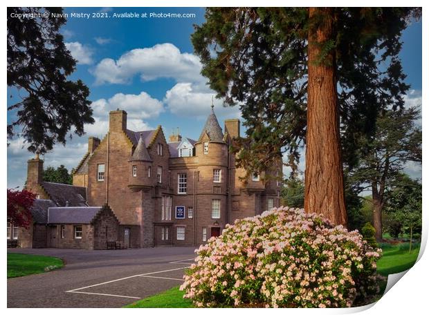 The Black Watch Castle and Museum, Perth, Scotland Print by Navin Mistry