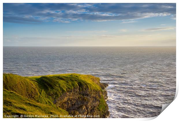 Witches Point, Dunraven Bay Print by Gordon Maclaren