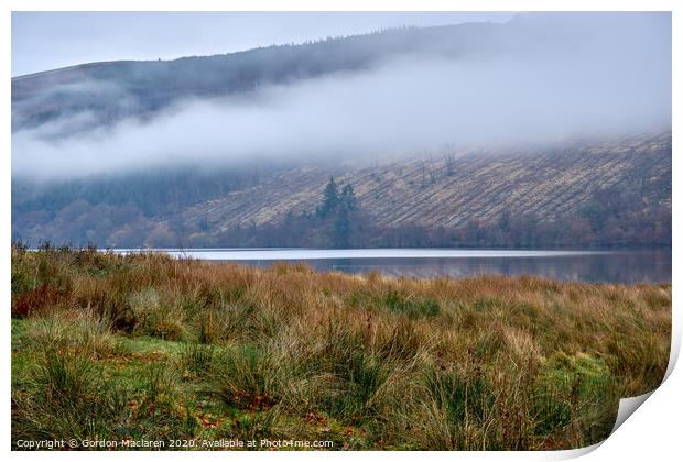 Dragons Breath Talybont Reservoir Print by Gordon Maclaren