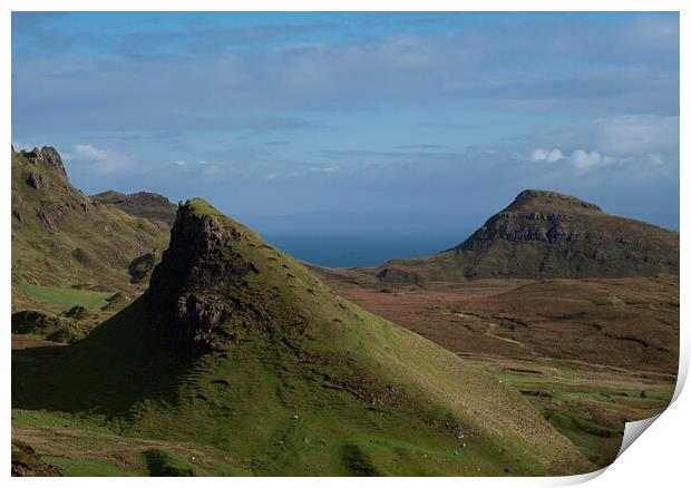 The Quiraing Print by Emma Dickson