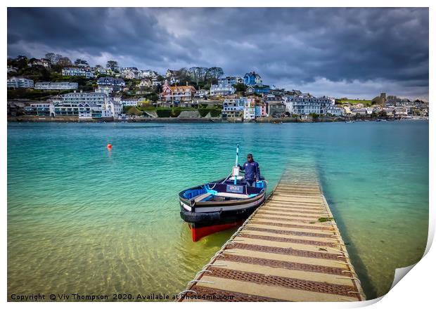 The Water Taxi Print by Viv Thompson