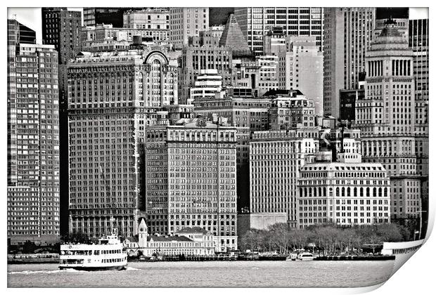 NEW YORK Print by Sue HASKER