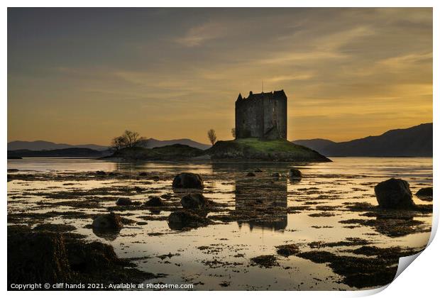 Castle stalker Print by Scotland's Scenery