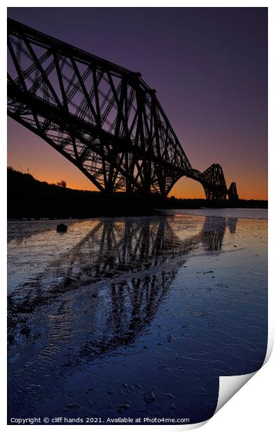 Forth Rail bridge, Fife Scotland. Print by Scotland's Scenery