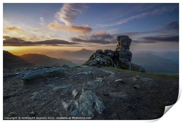 The Cobbler Print by Scotland's Scenery