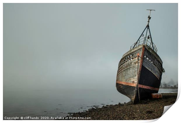 The Corpach wreck Print by Scotland's Scenery