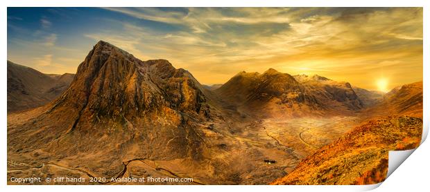 Glencoe Print by Scotland's Scenery