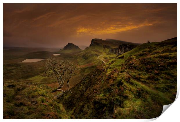The Quiraing, Isle of Skye Print by Scotland's Scenery