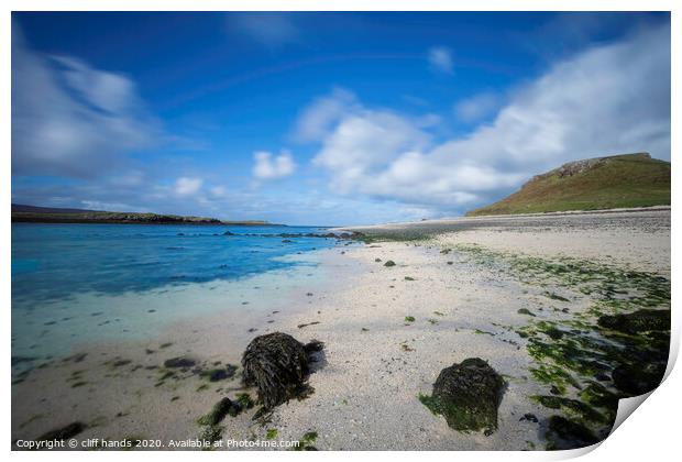 Coral beach, isle of Skye. Print by Scotland's Scenery
