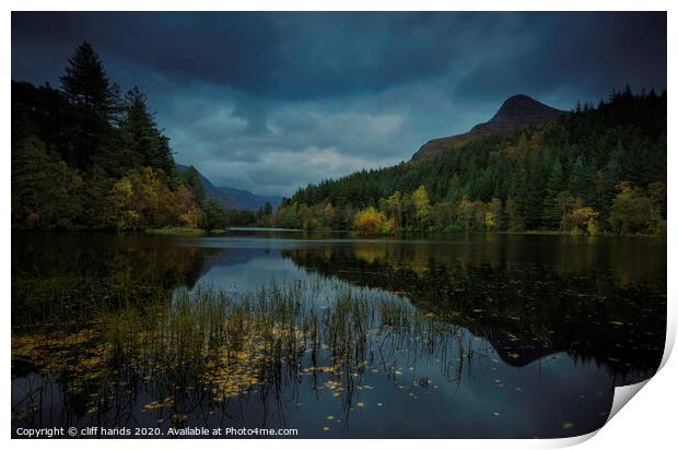 Glencoe Lochan, Highlands, Scotland. Print by Scotland's Scenery