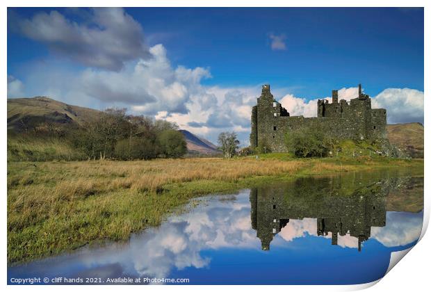 Castle Kilchurn. Print by Scotland's Scenery